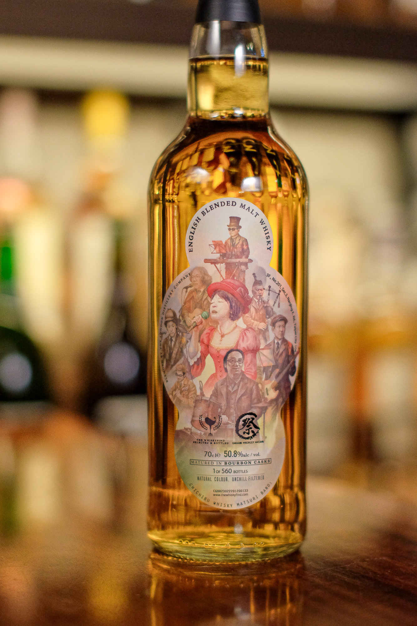 English Blended Malt 5YO 50.8% The Whiskyfind《2026秩父祭紀念裝瓶》