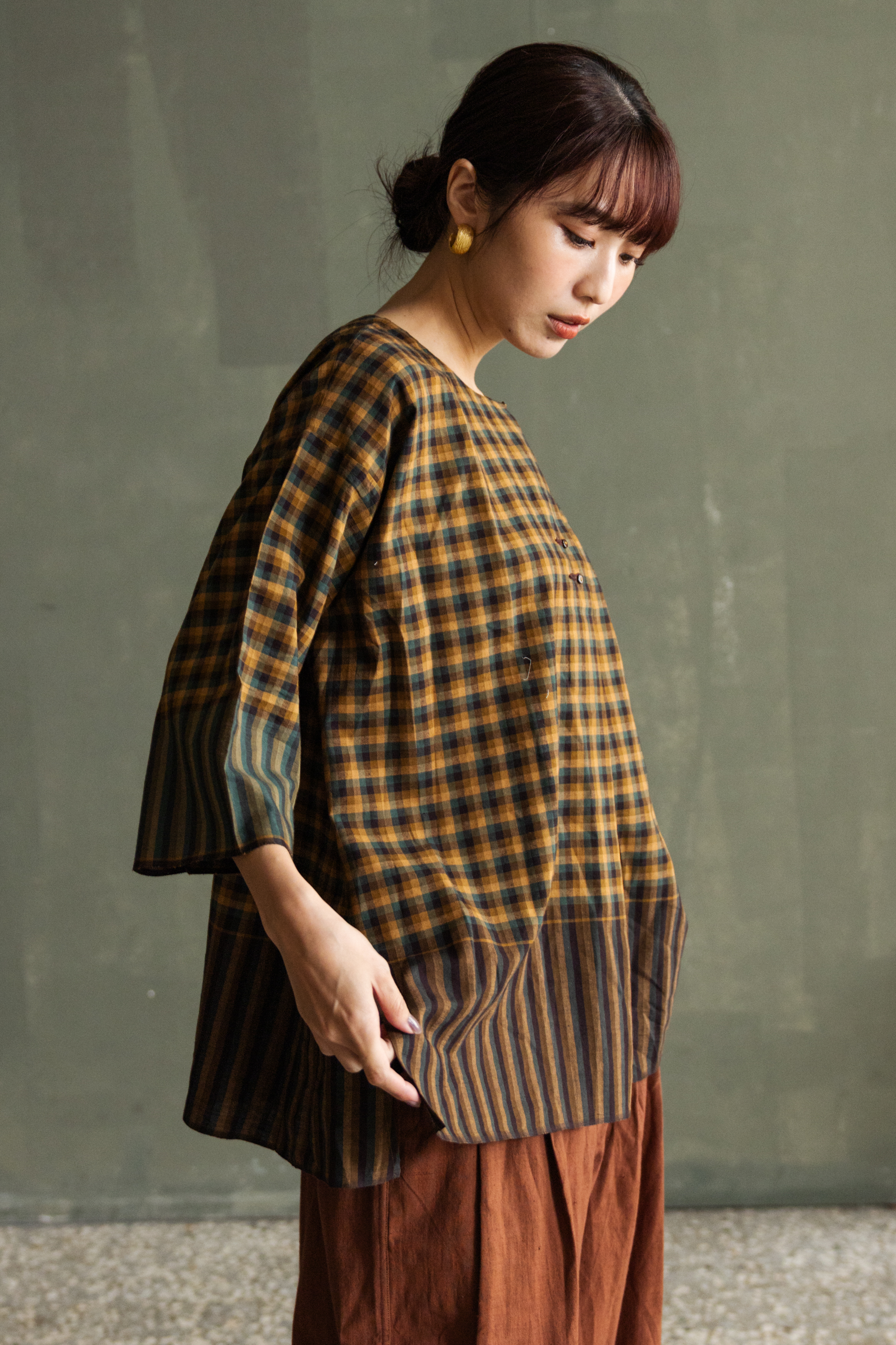 【Kilchu】Dune Top_Maroon