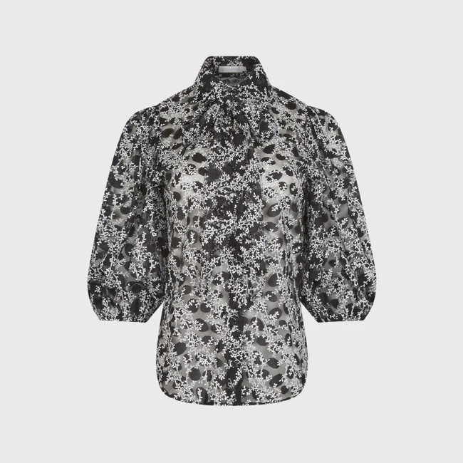 1AF0323-338 [ANNE FONTAINE] Jacinta Shirt Black (EU)