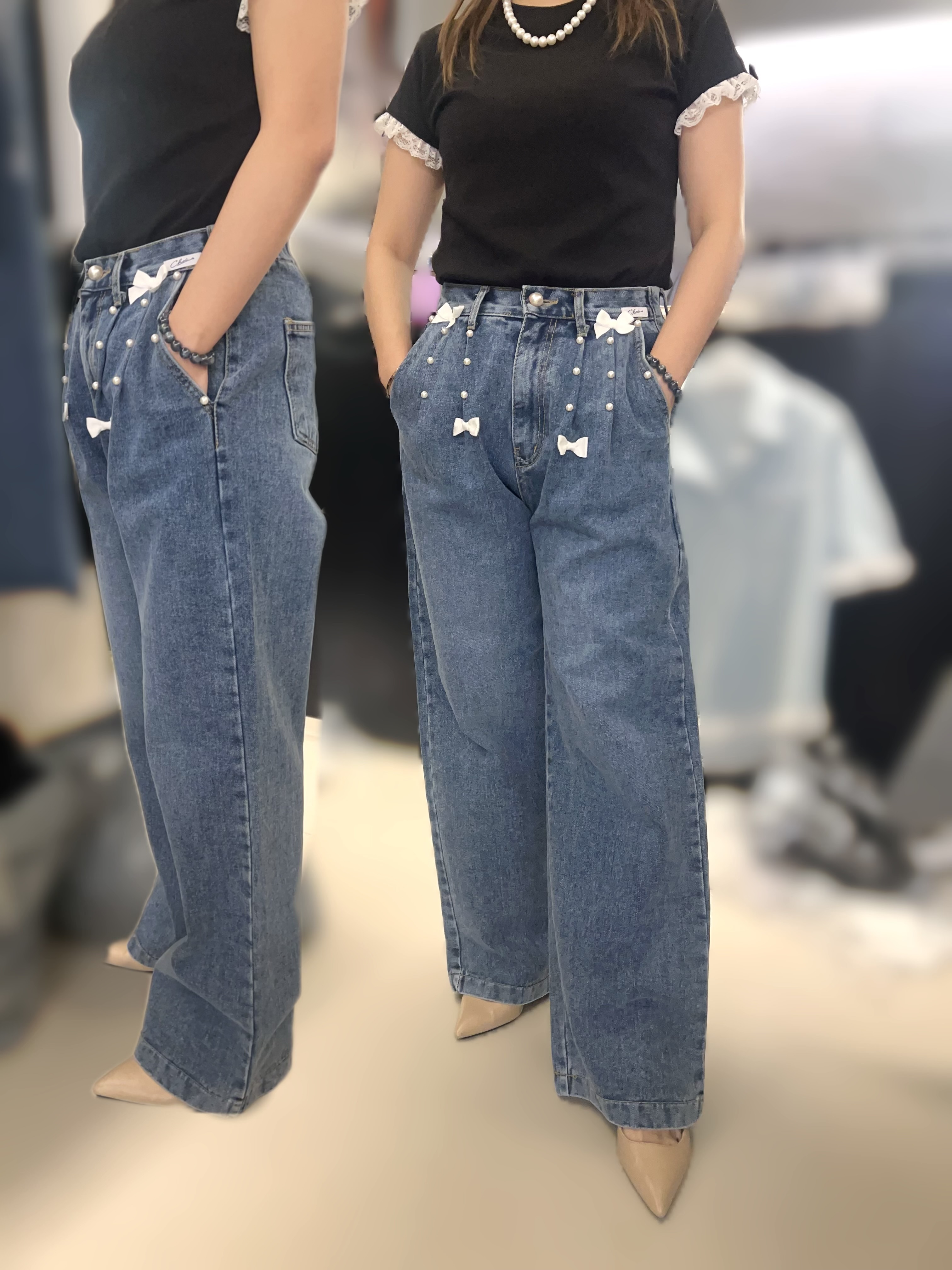 MP26 橡根牛仔褲👖  S腰 26 -30 HIP46 長40 /  M腰 28-32 HIP48 長40 / L腰 30-34 HIP50 長40  $599[一口價]