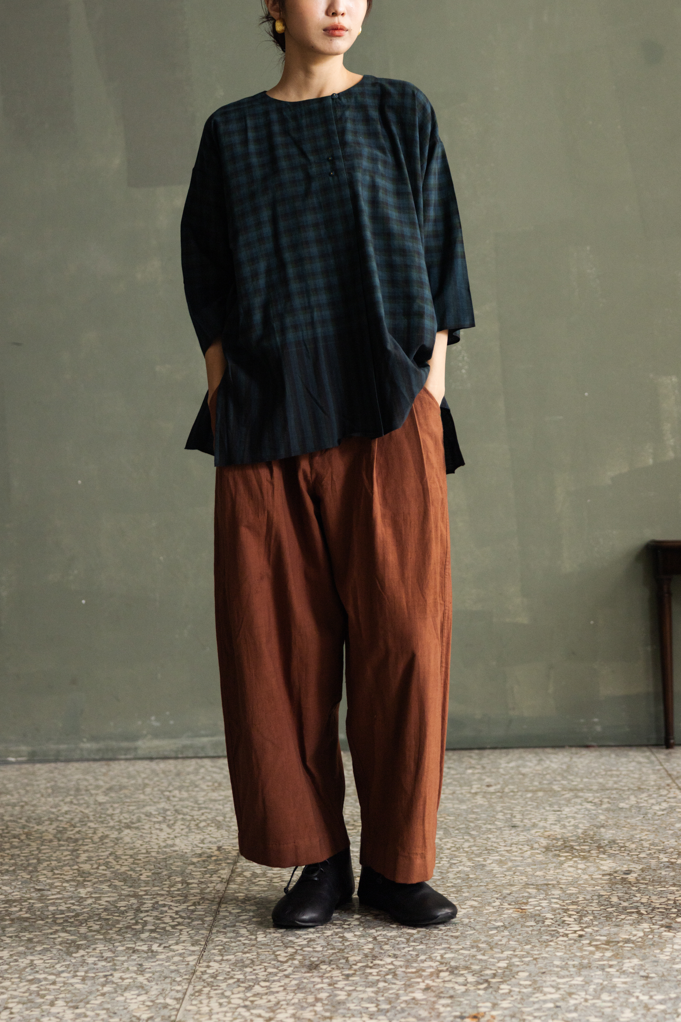 【Kilchu】Dune Top_Indigo