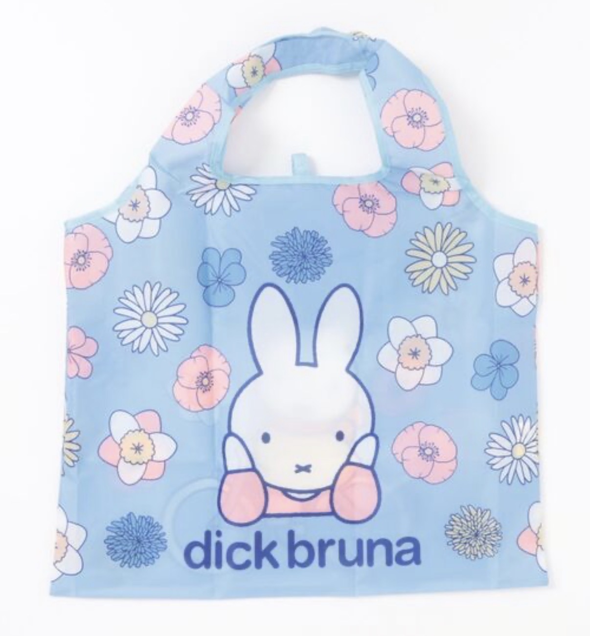 JP Miffy 紫藍花花造型環保袋 L 0327 TK260325