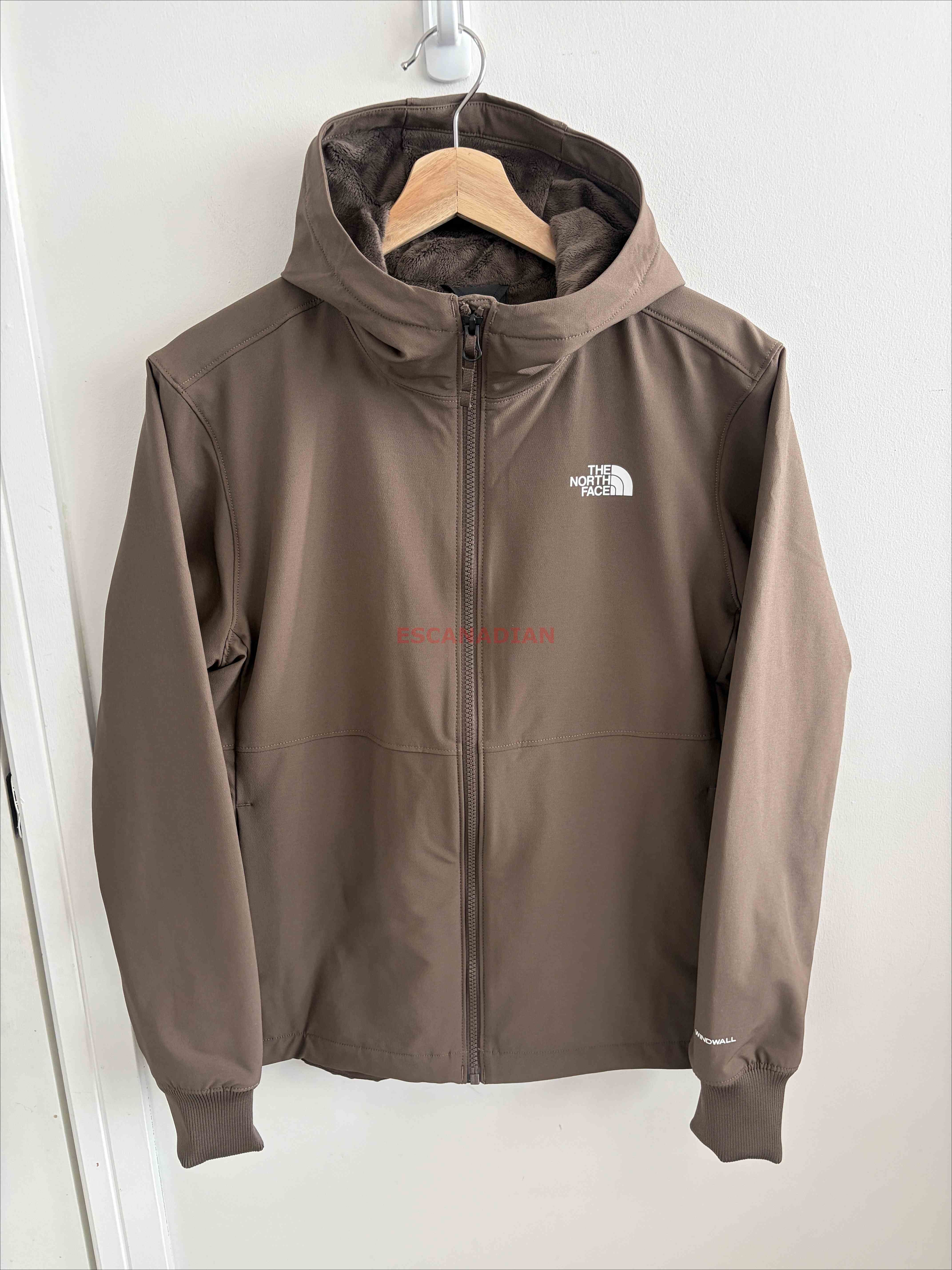 THE NORTH FACE 女大人 Windwall 內裡刷厚 細緻絨毛 防風 防潑水 軟殼外套