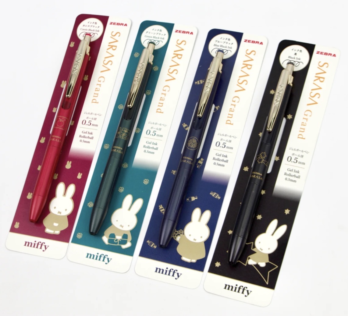 JP Sarasa Grand x Miffy 耐水性原子筆 4521 TK250325
