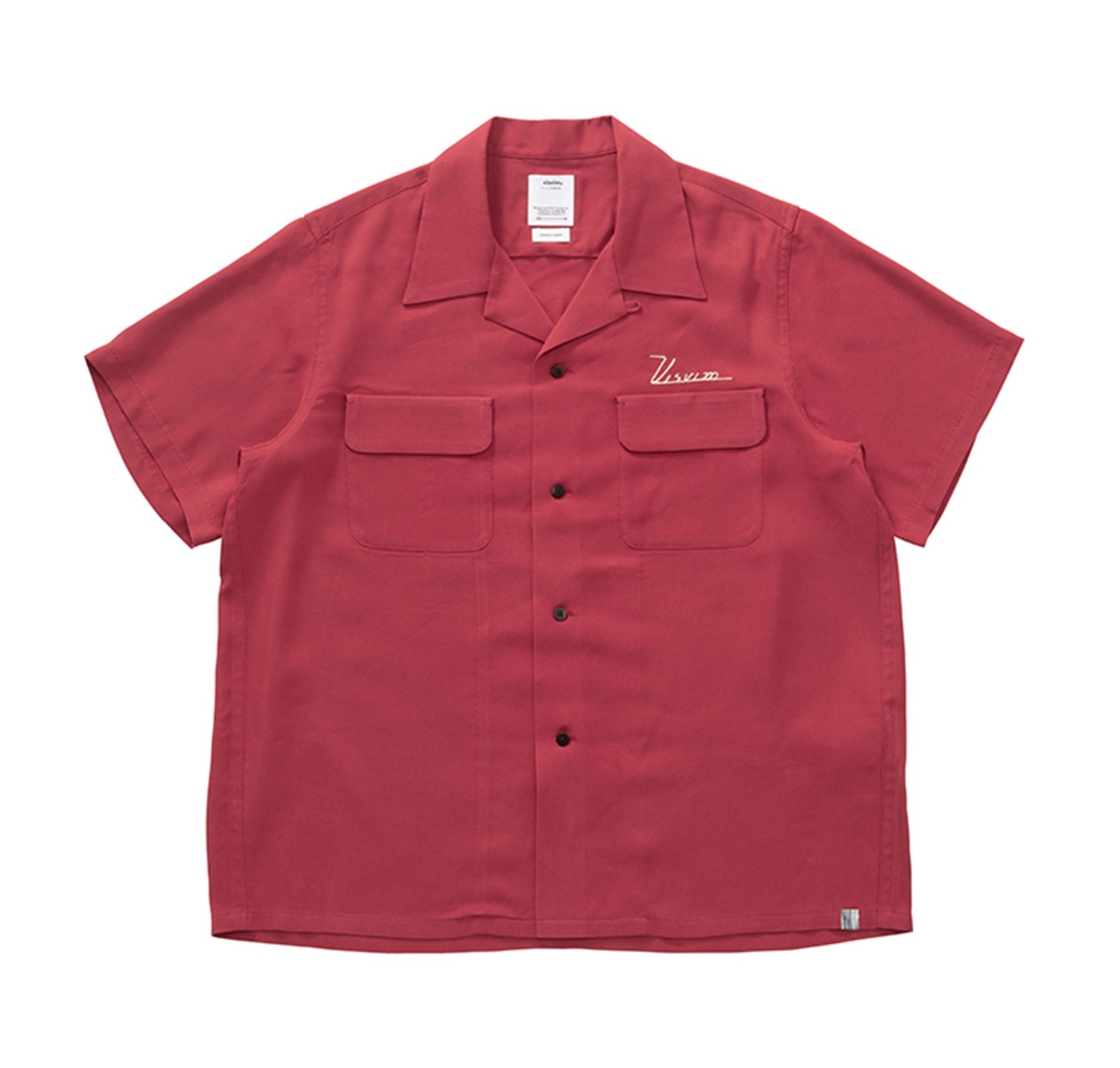 VISVIM 2026 S/S JUDD SHIRT S/S - RED SIZE 3 PRE ORDER ITEM (預訂中)