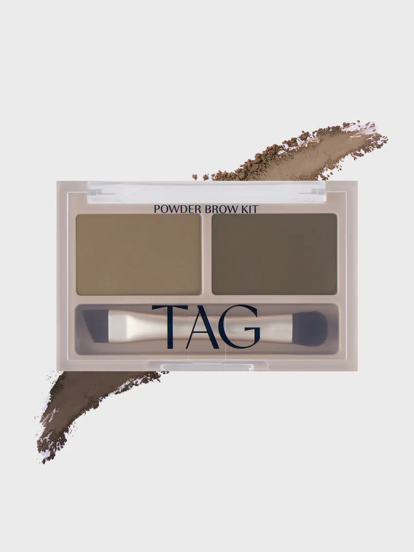 TAG Powder Brow Kit 專業純素眉粉盤【2款色號】