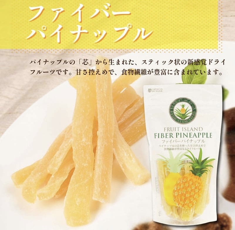 JP 厚切菠蘿果乾條 180g 3086 TK260325