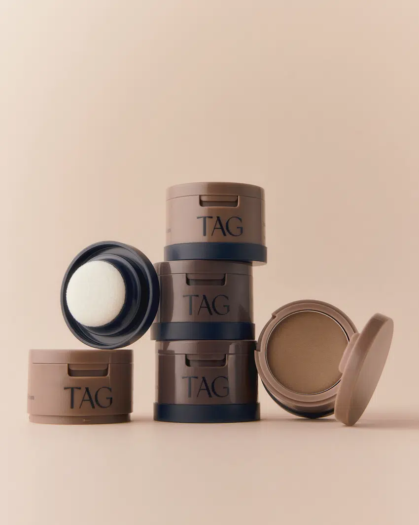 TAG Hair Contour Cushion 專業純素髮際線修容氣墊【2款色號】