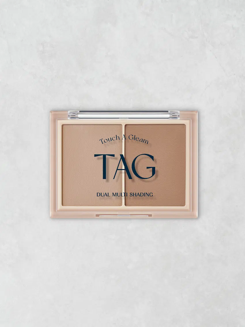 TAG Dual Multi-Shading 專業純素雙色立體修容餅【2款色號】