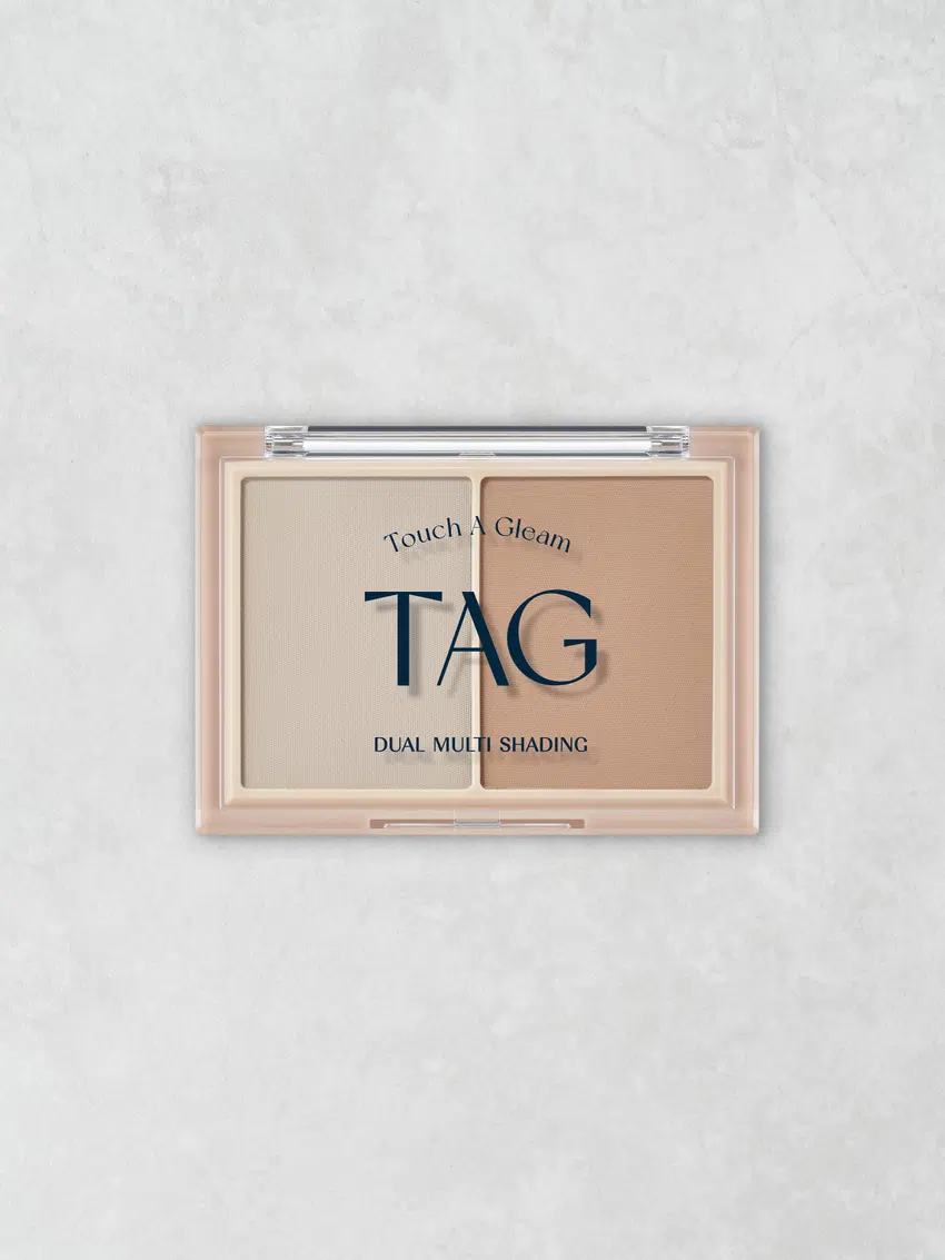 TAG Dual Multi-Shading 專業純素雙色立體修容餅【2款色號】