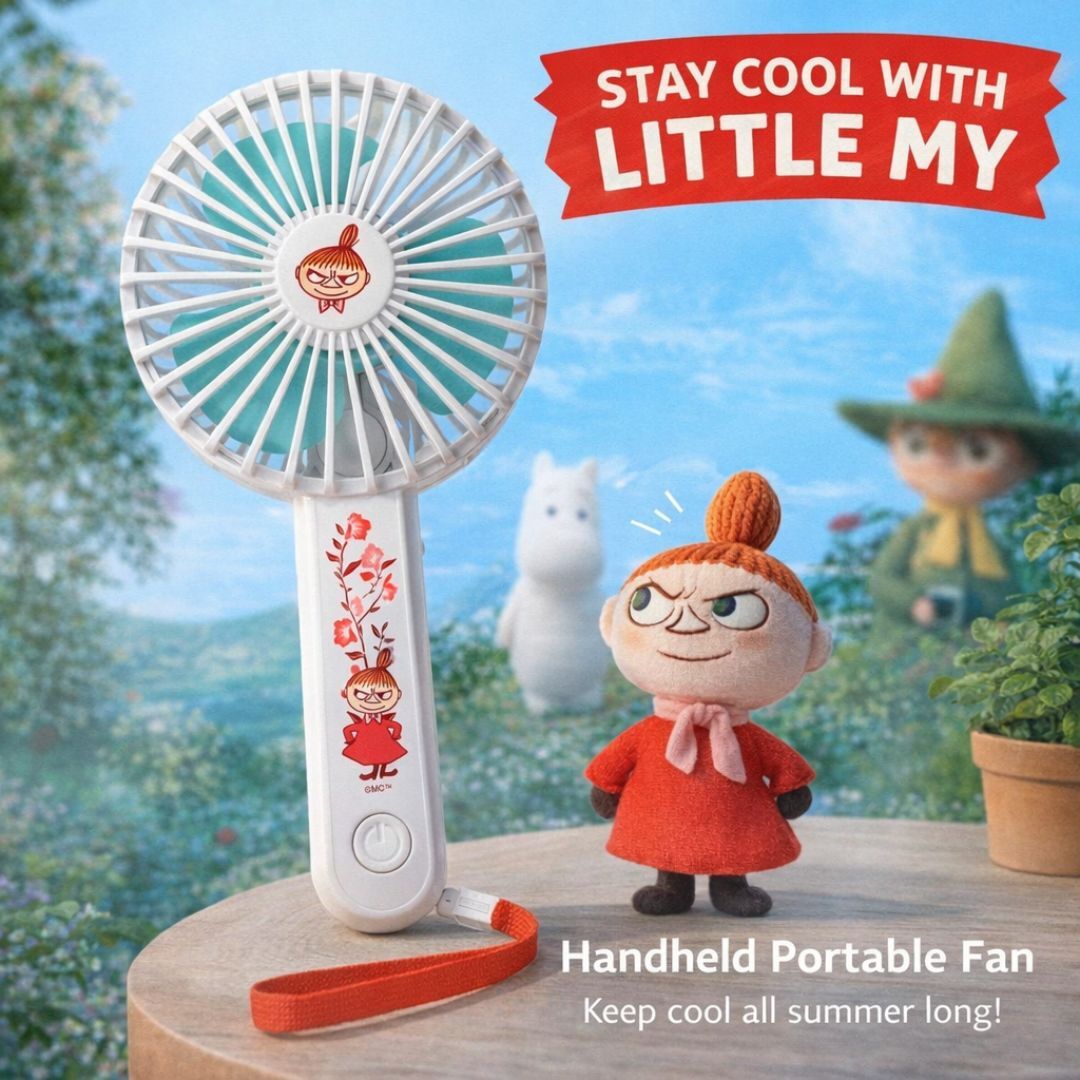 姆明一族- 迷你風扇 便攜風扇| 手提風扇