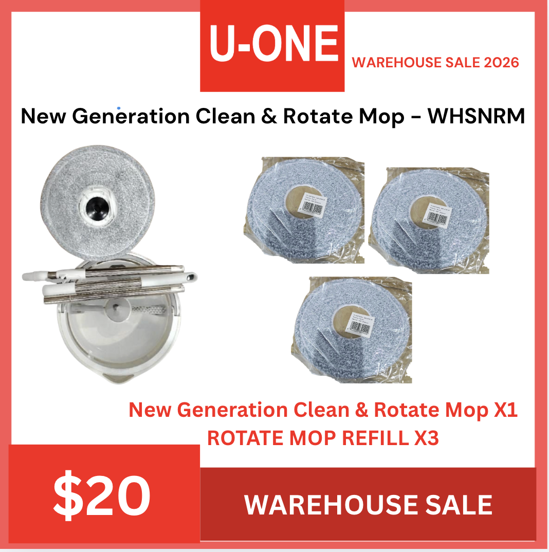 WAREHOUSE SALE New Generation Clean & Rotate Mop - WHSNRM