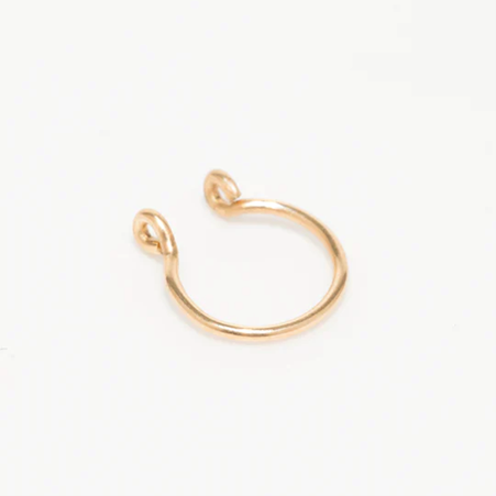 1YA0326-239 [YAY PARIS] Fake Nose Piercing Essential Laminated Gold #22SSK-420sies100 (EU)