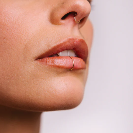 1YA0326-239 [YAY PARIS] Fake Nose Piercing Essential Laminated Gold #22SSK-420sies100 (EU)