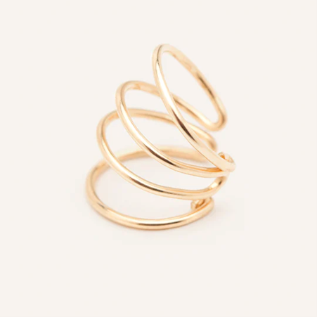 1YA0326-241 [YAY PARIS] Fake Piercing Shell Essential Laminated Gold #9escq100 (EU)