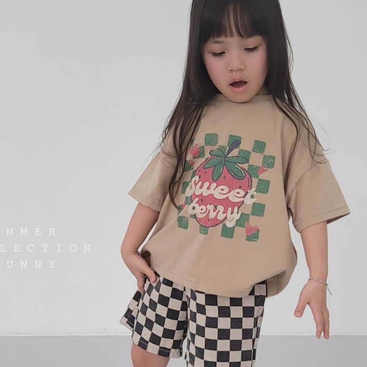 90-140 FUN 甜蜜草莓上衣 2色