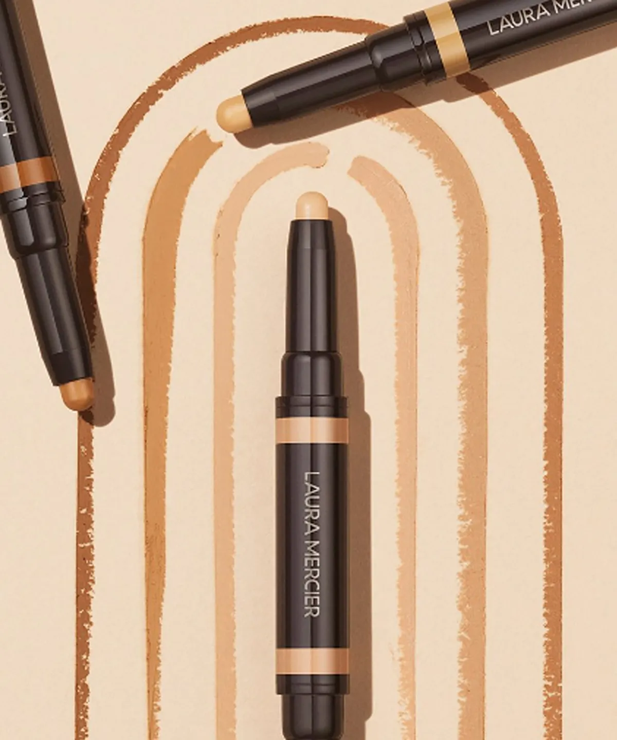 LAURA MERCIER Secret Camouflage Brighten & Correct Duo 專業級極致塑型雙效遮瑕筆【8款色號】