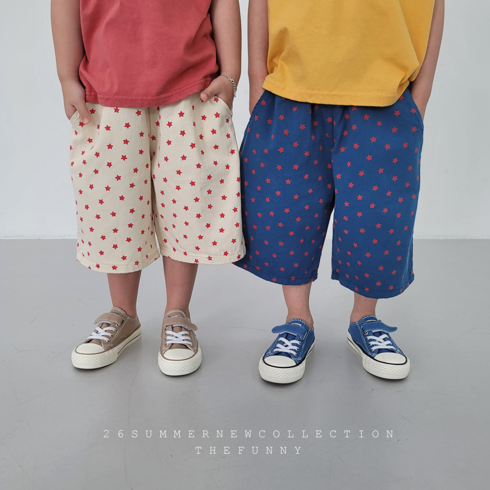 90-140 FUN 滿天星口袋短褲 2色