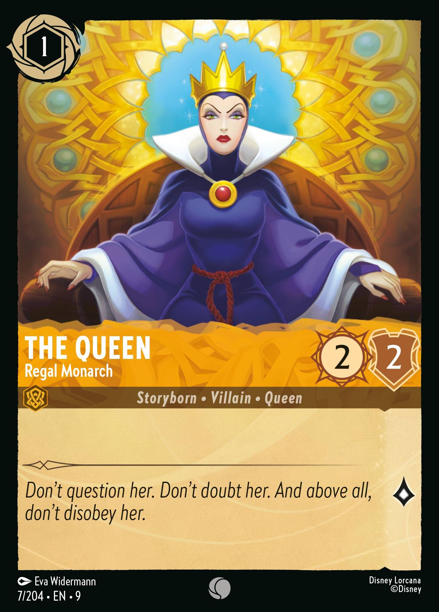 Fabled - 7/204 The Queen – Regal Monarch C