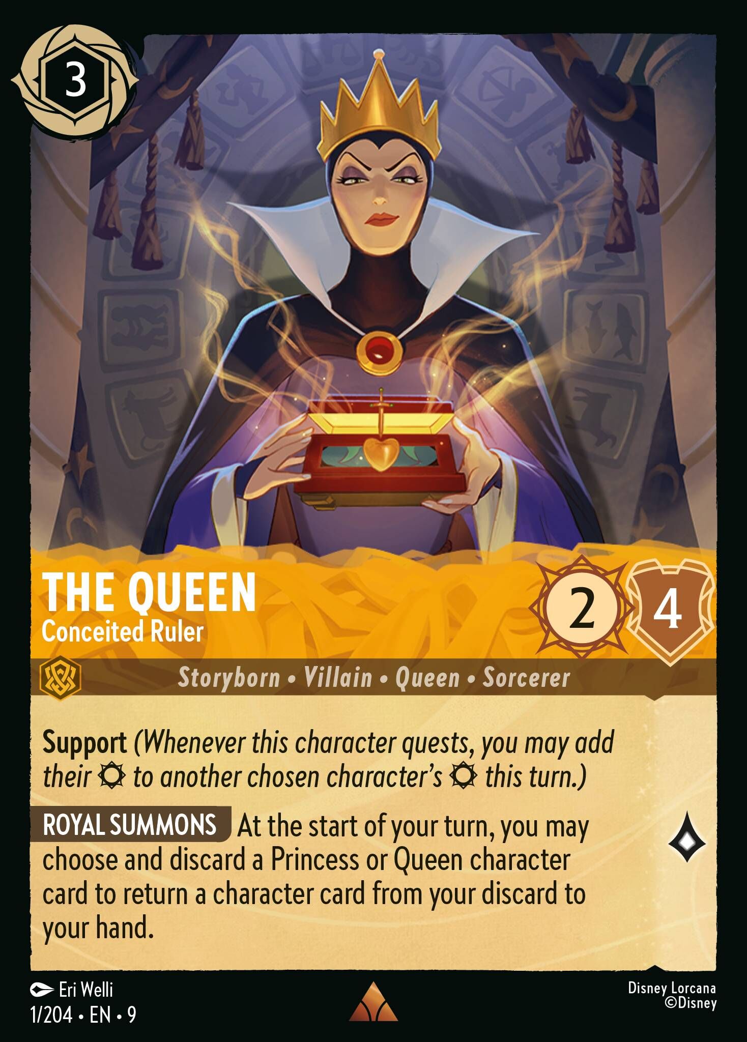 Fabled - 1/204 The Queen – Conceited Ruler R