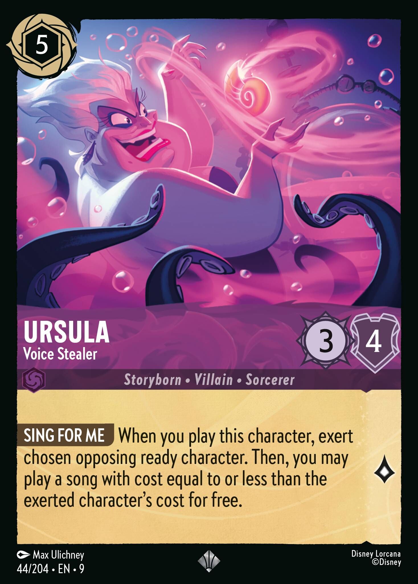 Fabled - 44/204 Ursula - Voice Stealer SR