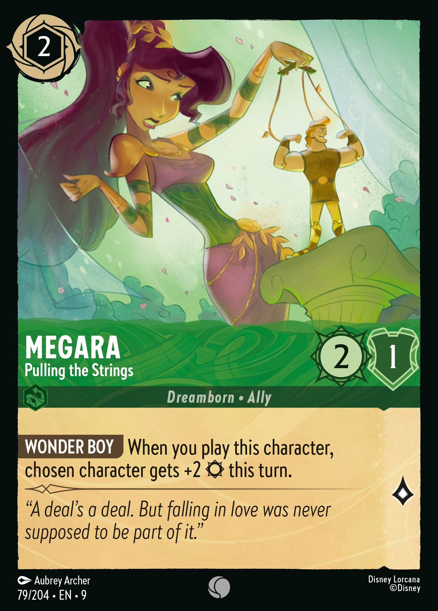Fabled - 79/204 Megara - Pulling the Strings C