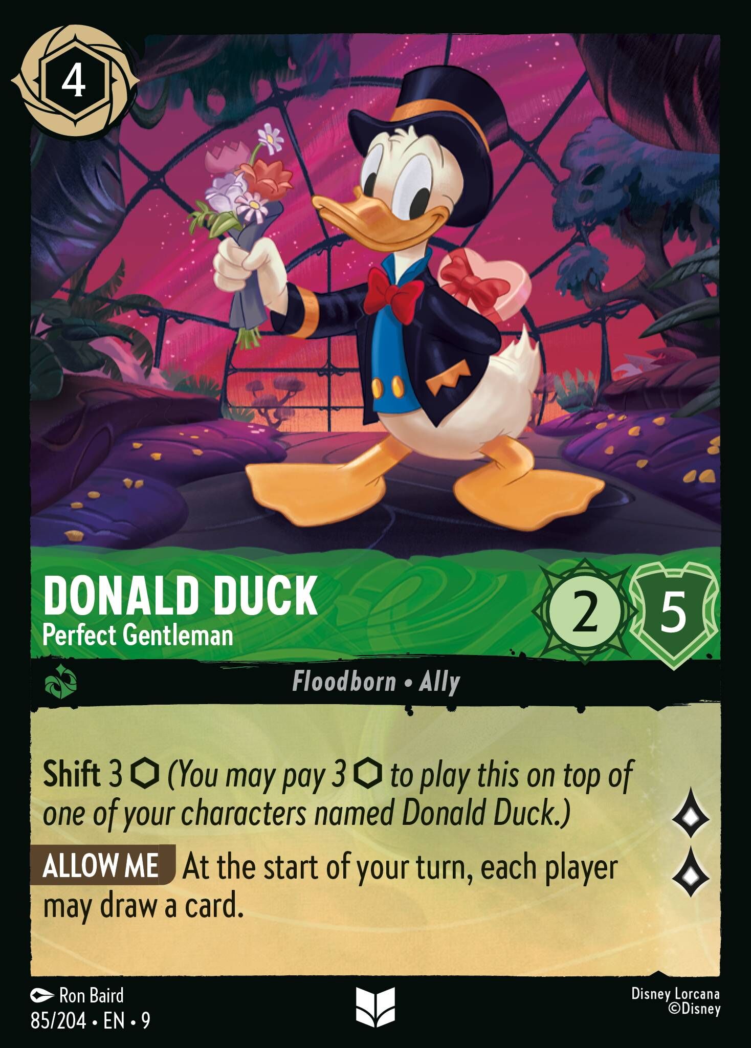 Fabled - 85/204 Donald Duck - Perfect Gentleman UC