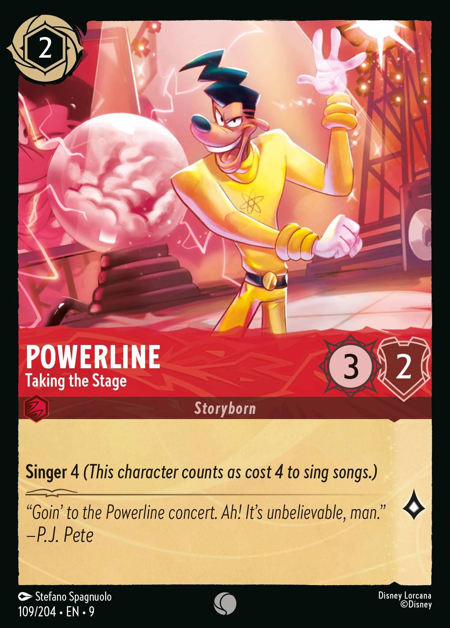 Fabled - 109/204 Powerline - Taking the Stage C
