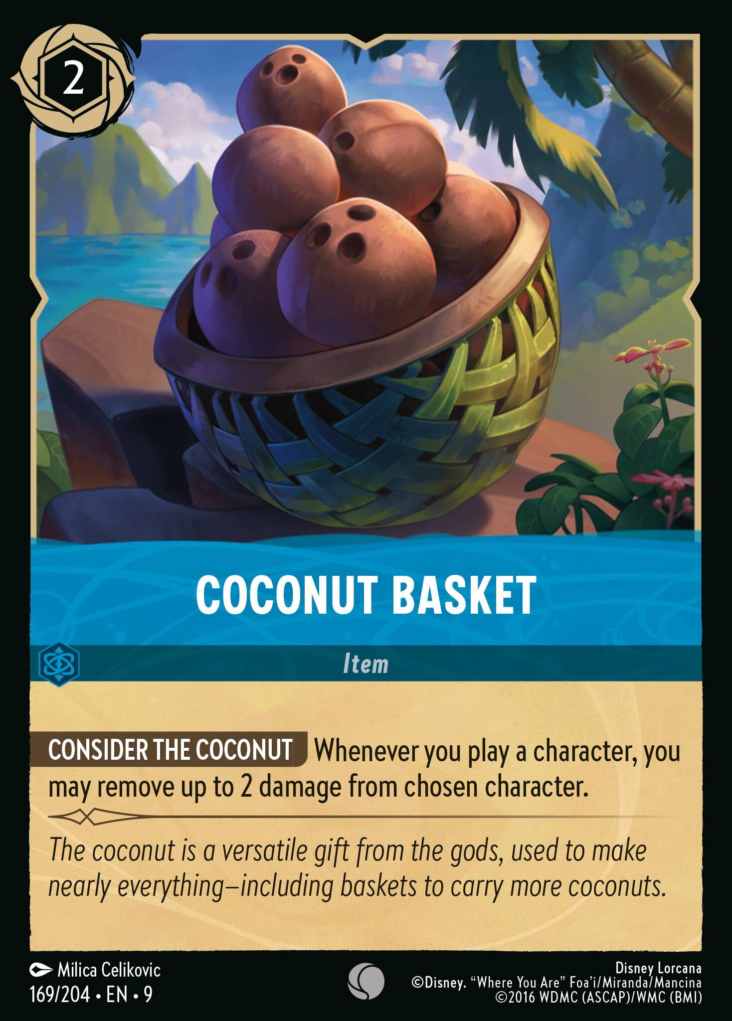 Fabled - 169/204 Coconut Basket C