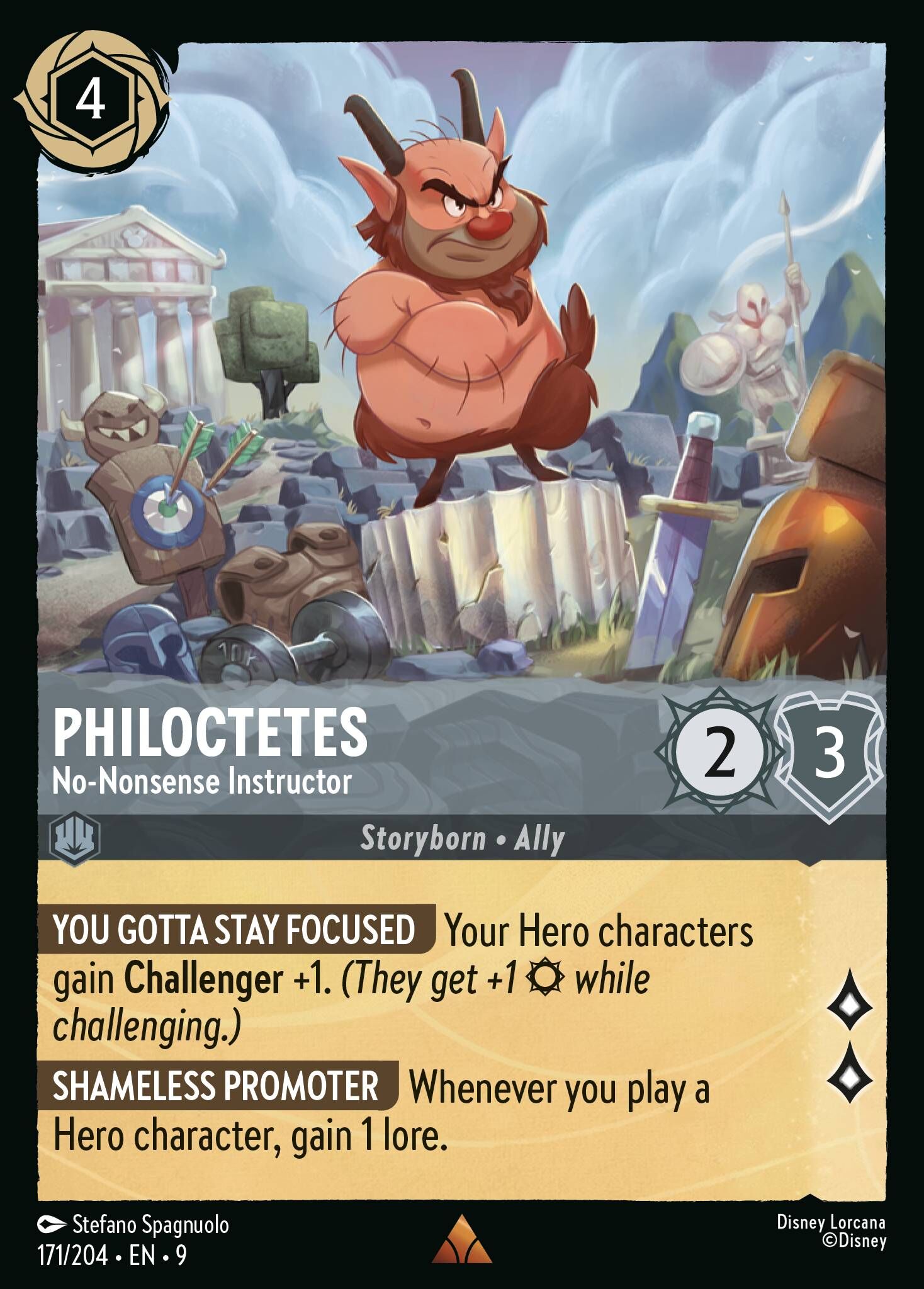Fabled - 171/204 Philoctetes - No-Nonsense Instructor R