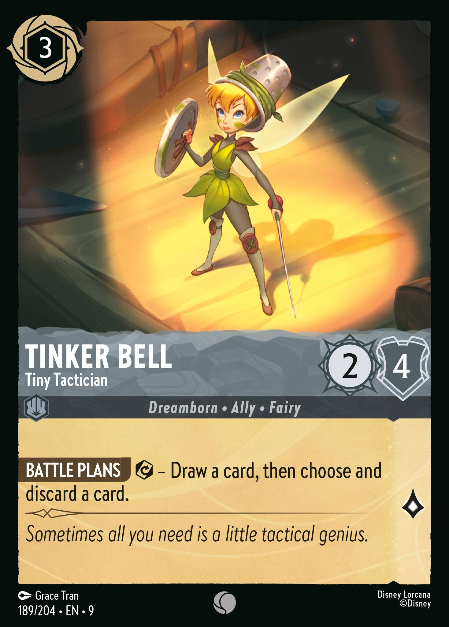 Fabled - 189/204 Tinker Bell - Tiny Tactician C