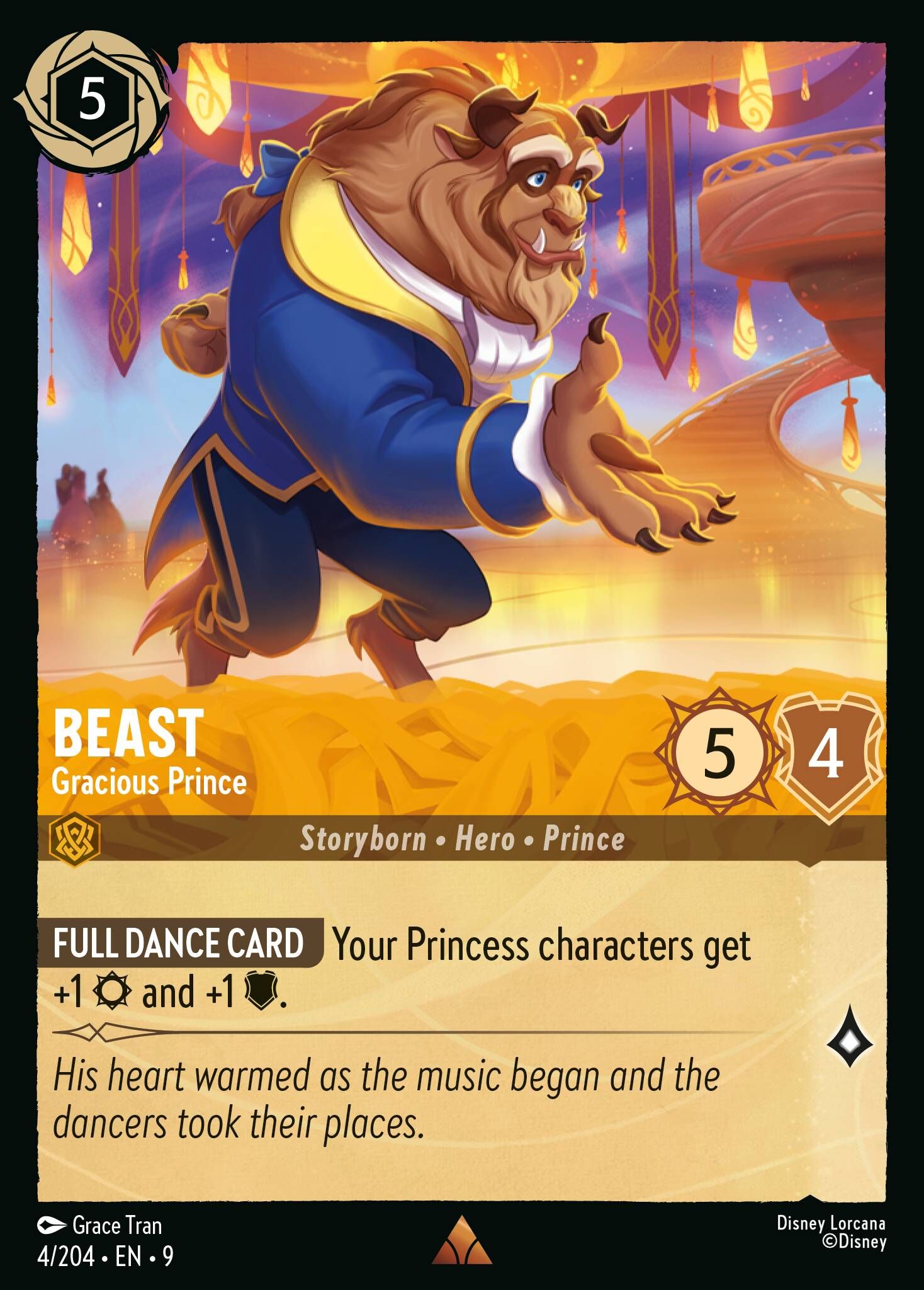 Fabled - 4/204 Beast – Gracious Prince R (Foil)