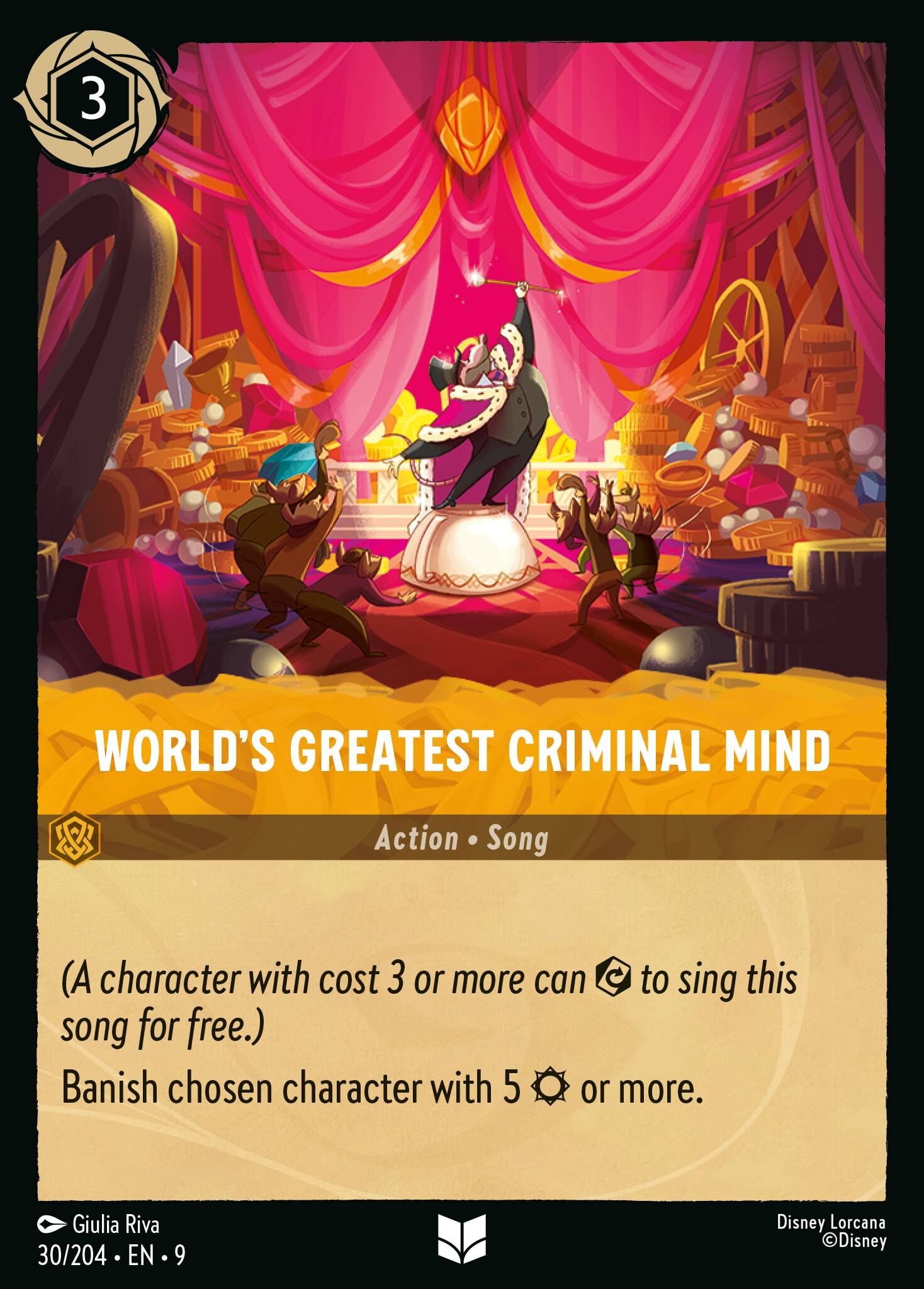 Fabled - 30/204 World's Greatest Criminal Mind UC (Foil)