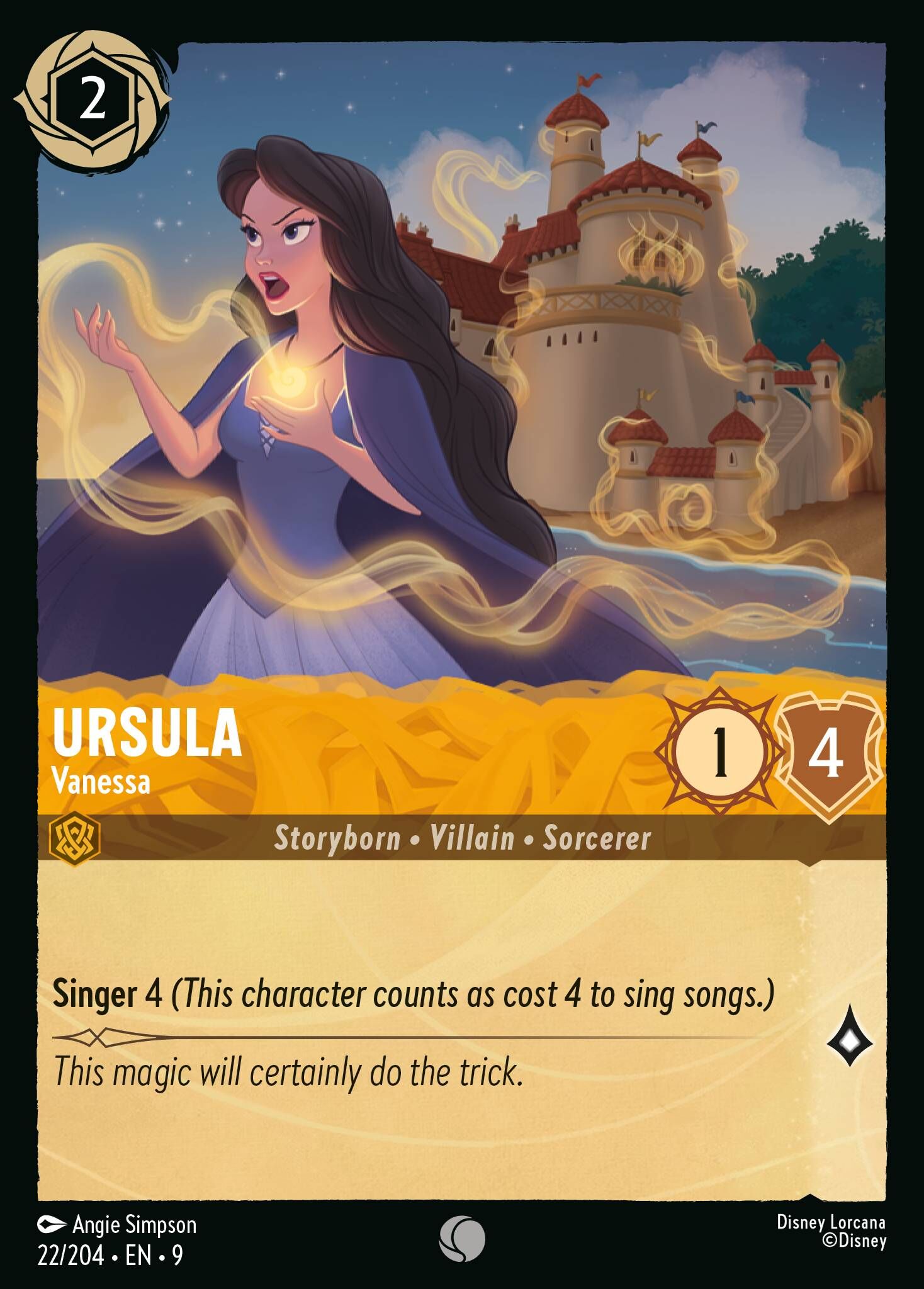 Fabled - 22/204 Ursula – Vanessa C (Foil)