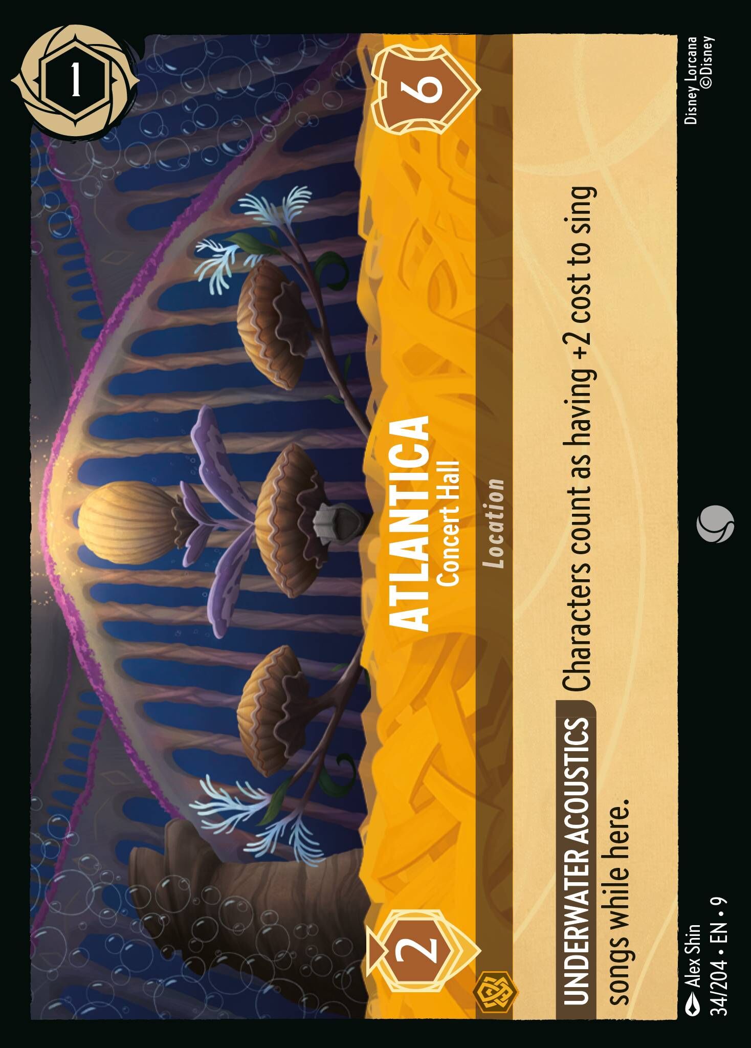 Fabled - 34/204 Atlantica - Concert Hall C (Foil)