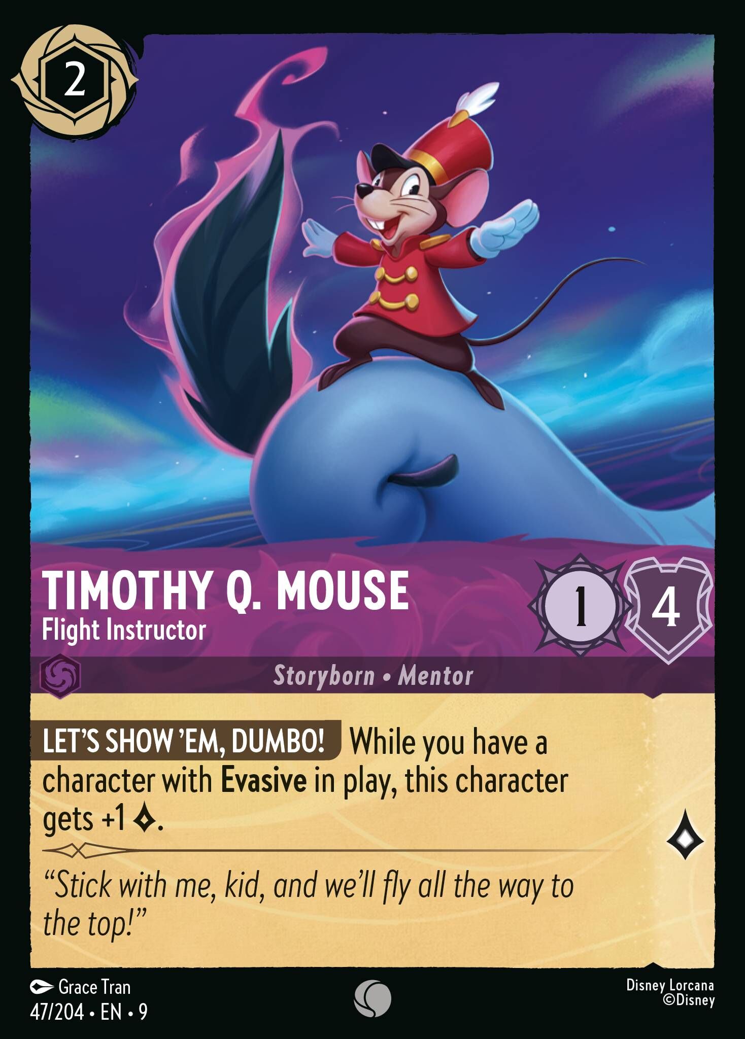 Fabled - 47/204 Timothy Q. Mouse - Flight Instructor C (Foil)