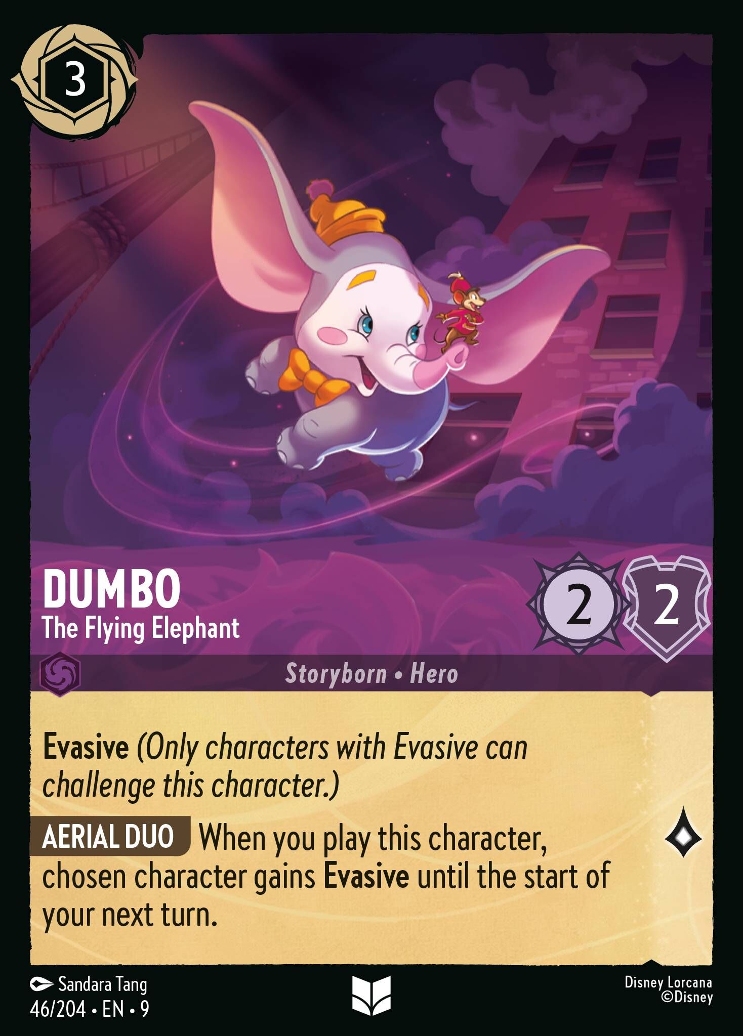 Fabled - 46/204 Dumbo - The Flying Elephant UC (Foil)