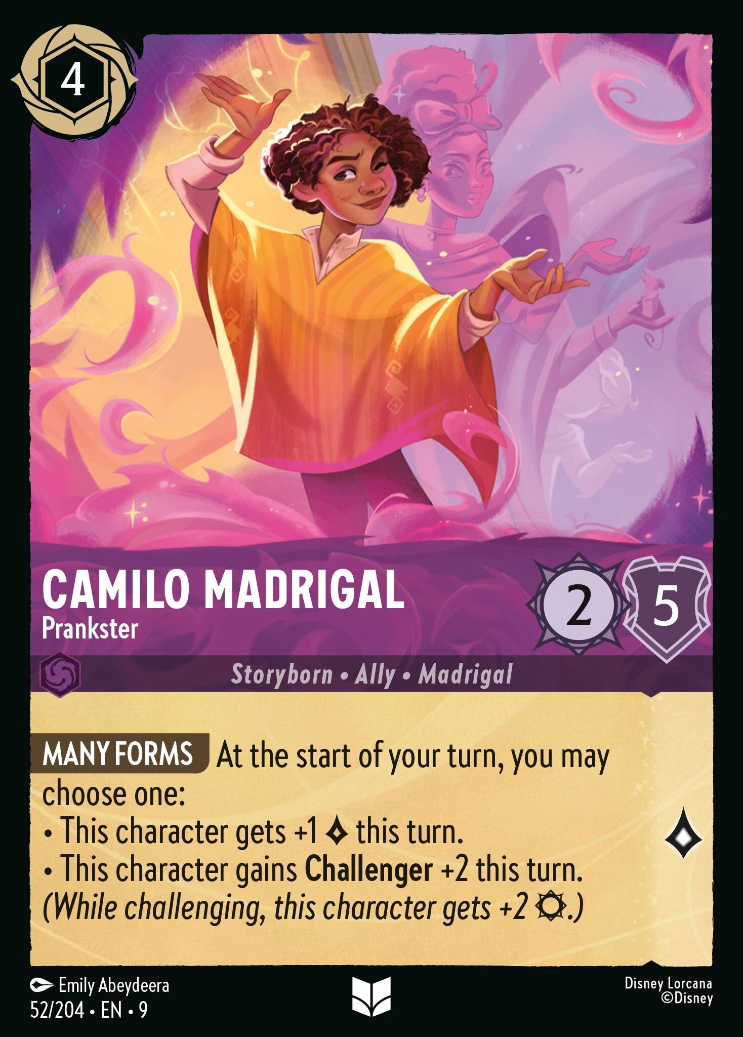 Fabled - 52/204 Camilo Madrigal - Prankster UC (Foil)