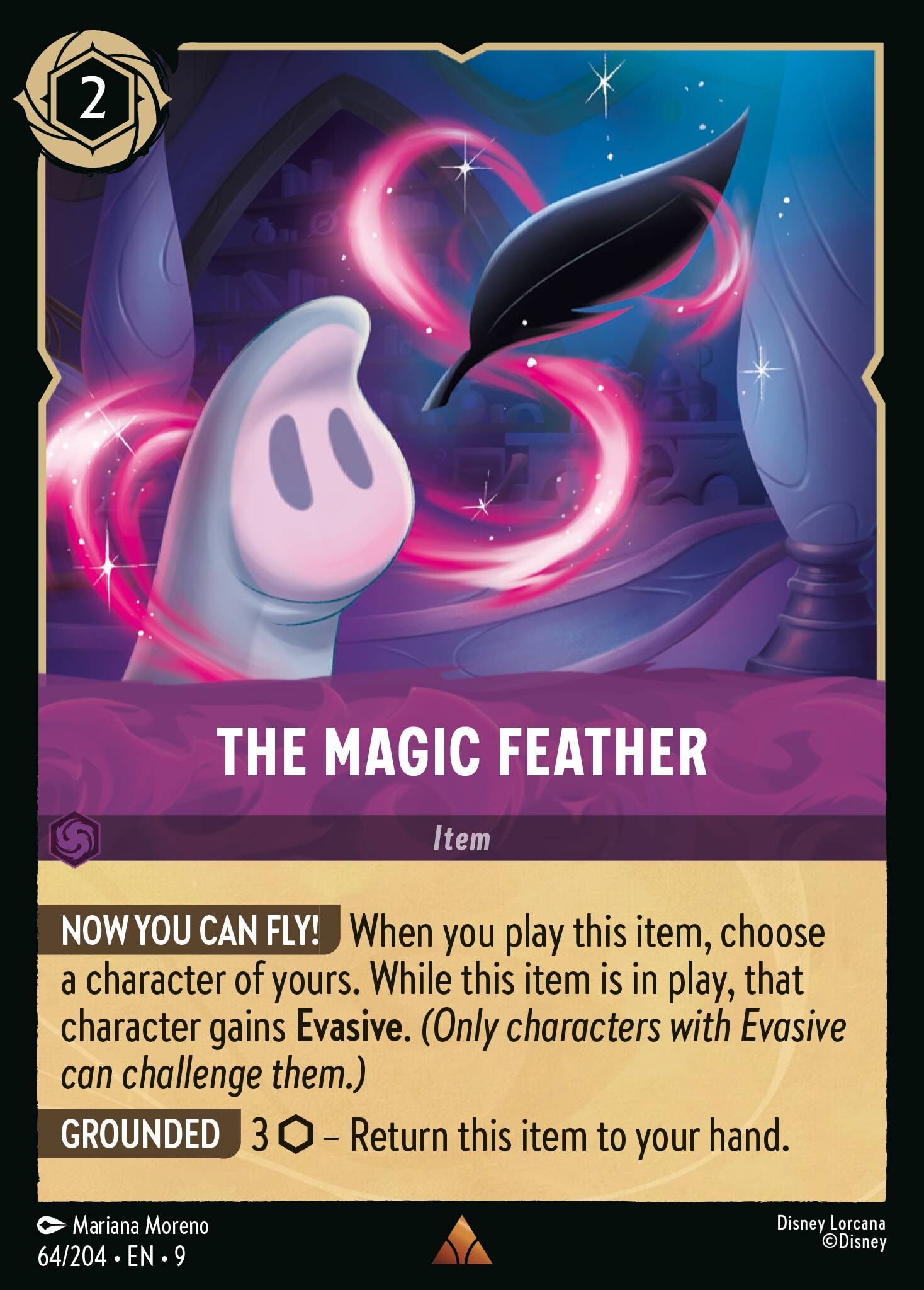 Fabled - 64/204 The Magic Feather R (Foil)