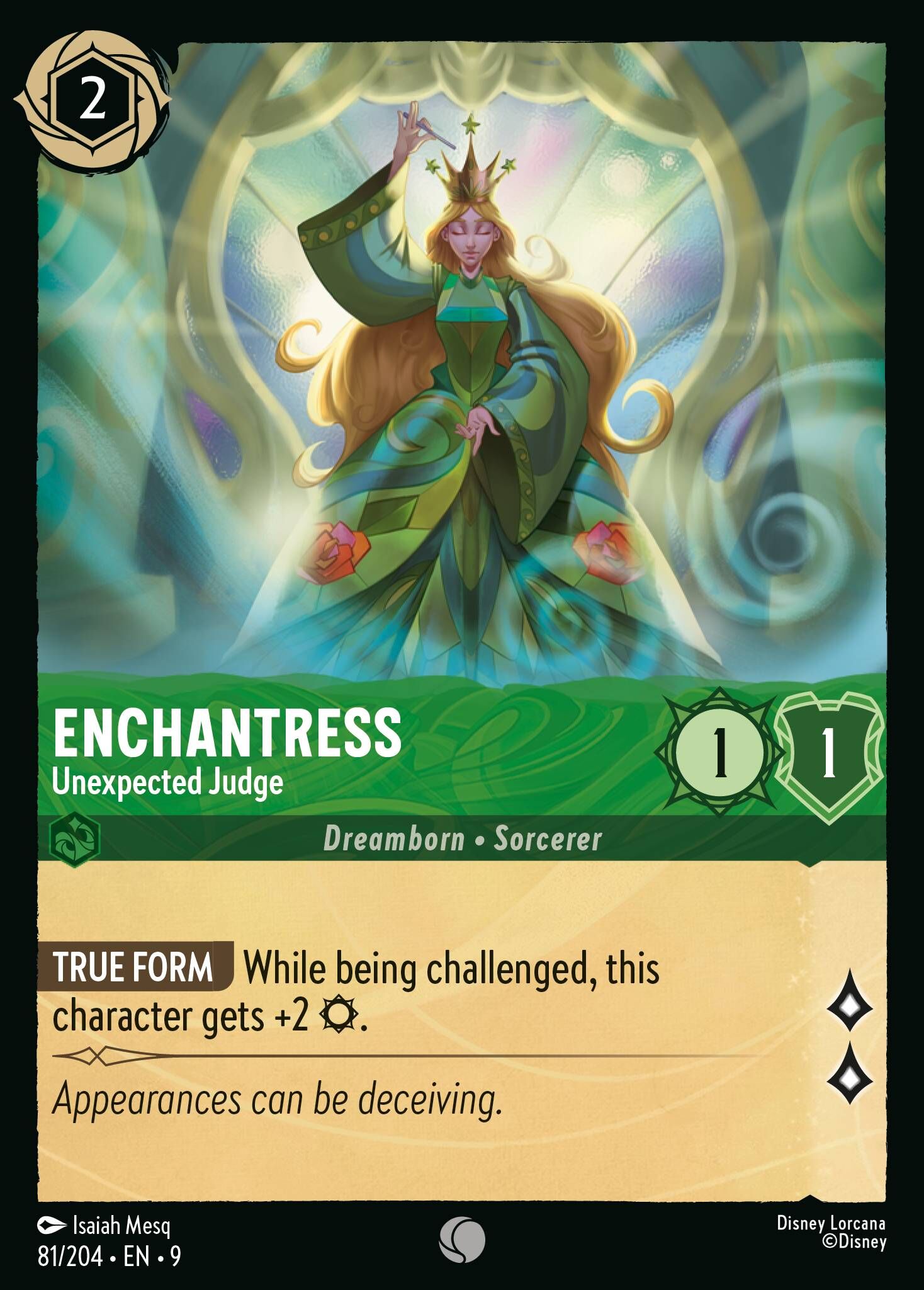Fabled - 81/204 Enchantress - Unexpected Judge C (Foil)