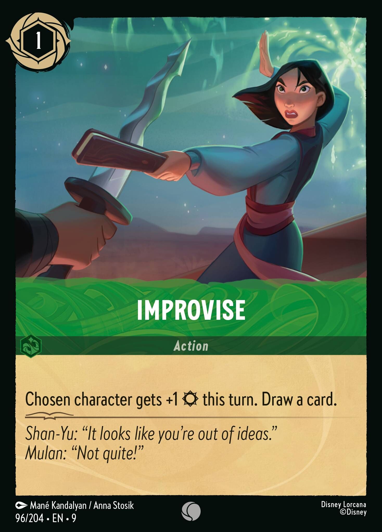 Fabled - 96/204 Improvise C (Foil)