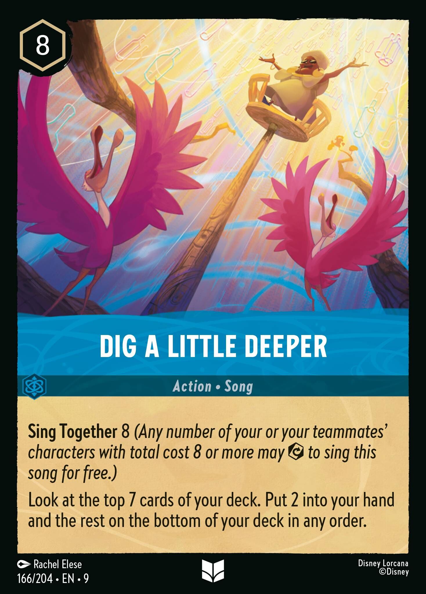 Fabled - 166/204 Dig A Little Deeper UC (Foil)