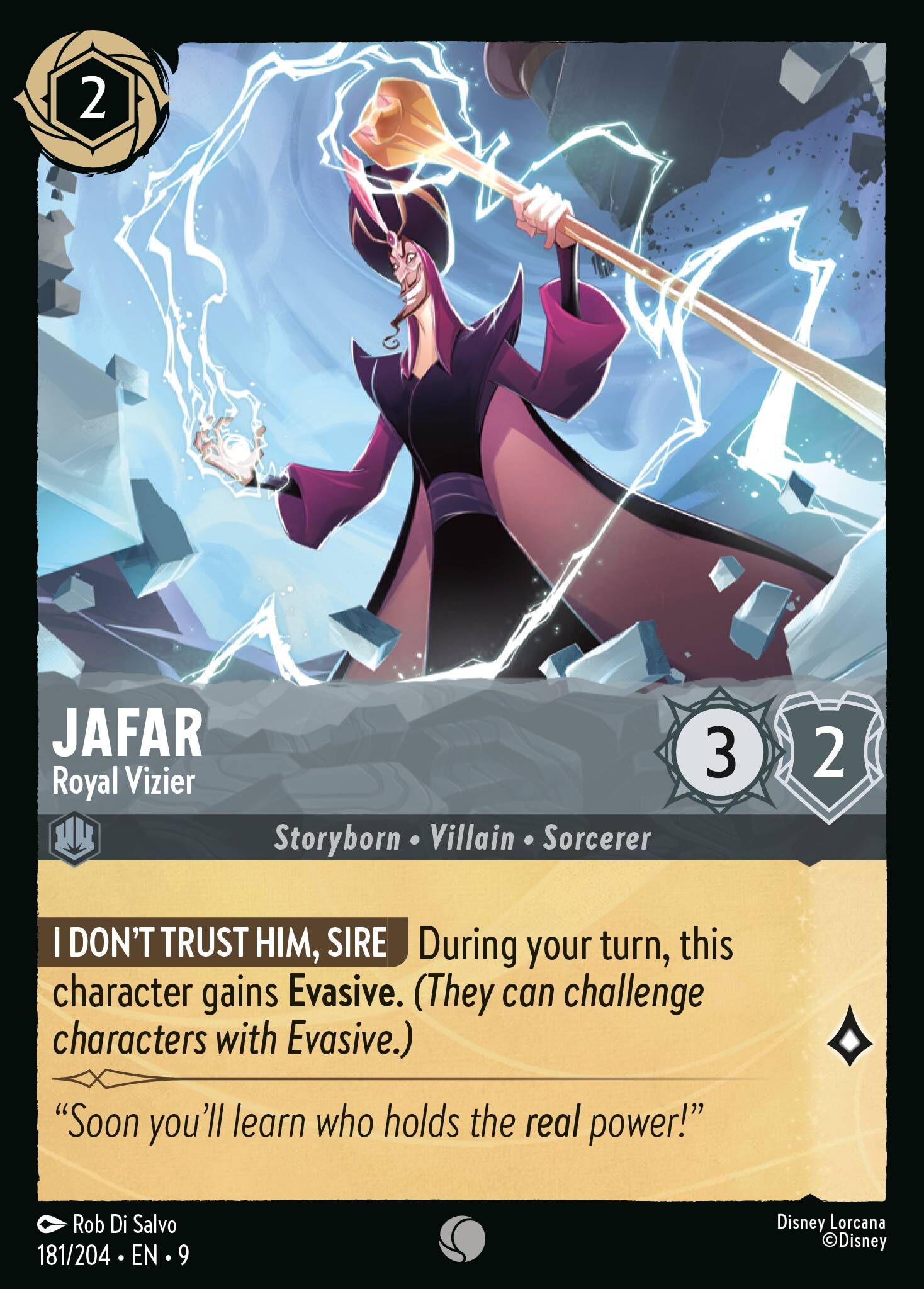 Fabled - 181/204 Jafar - Royal Vizier C (Foil)