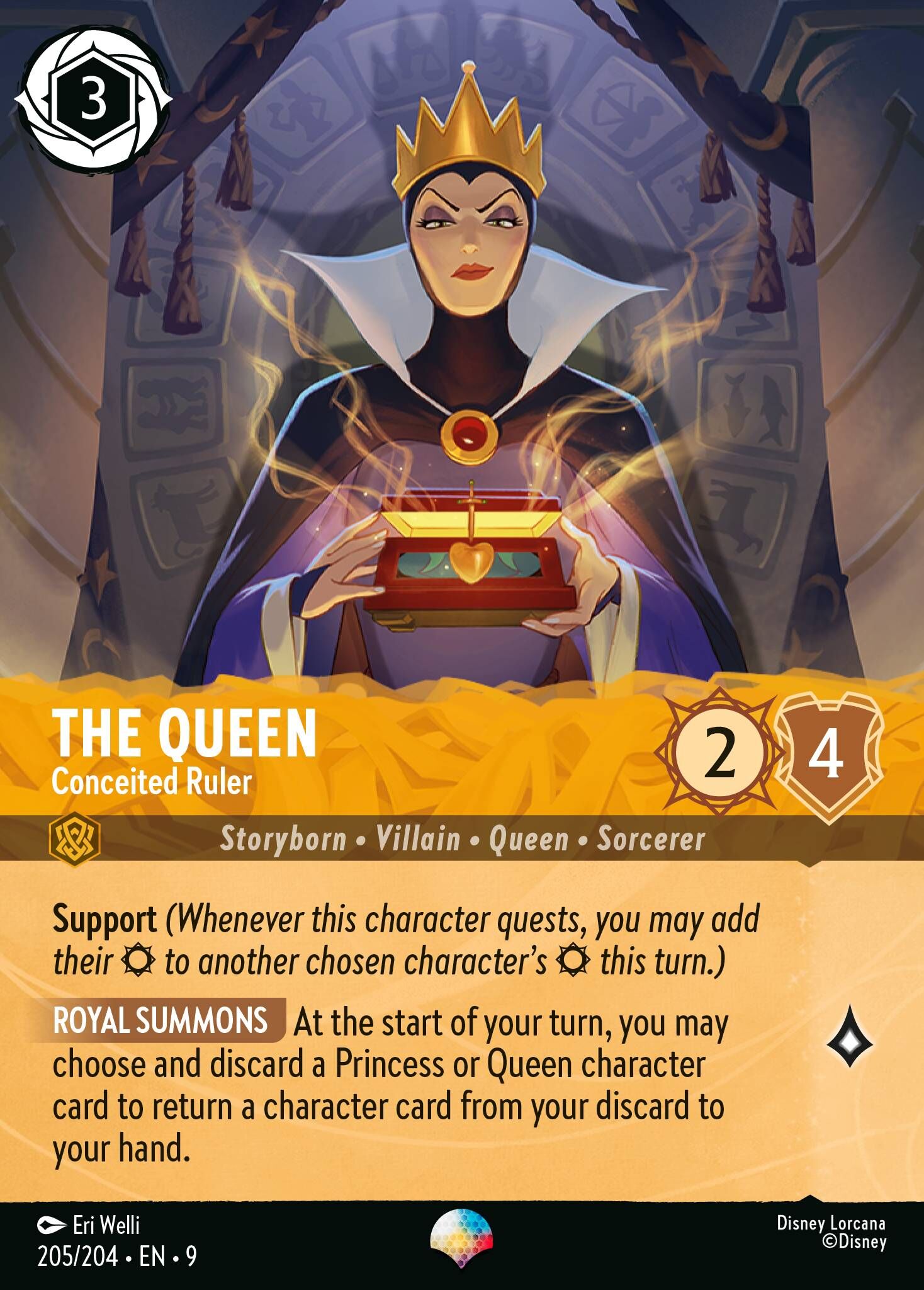 Fabled - 205/204 The Queen - Conceited Ruler EP