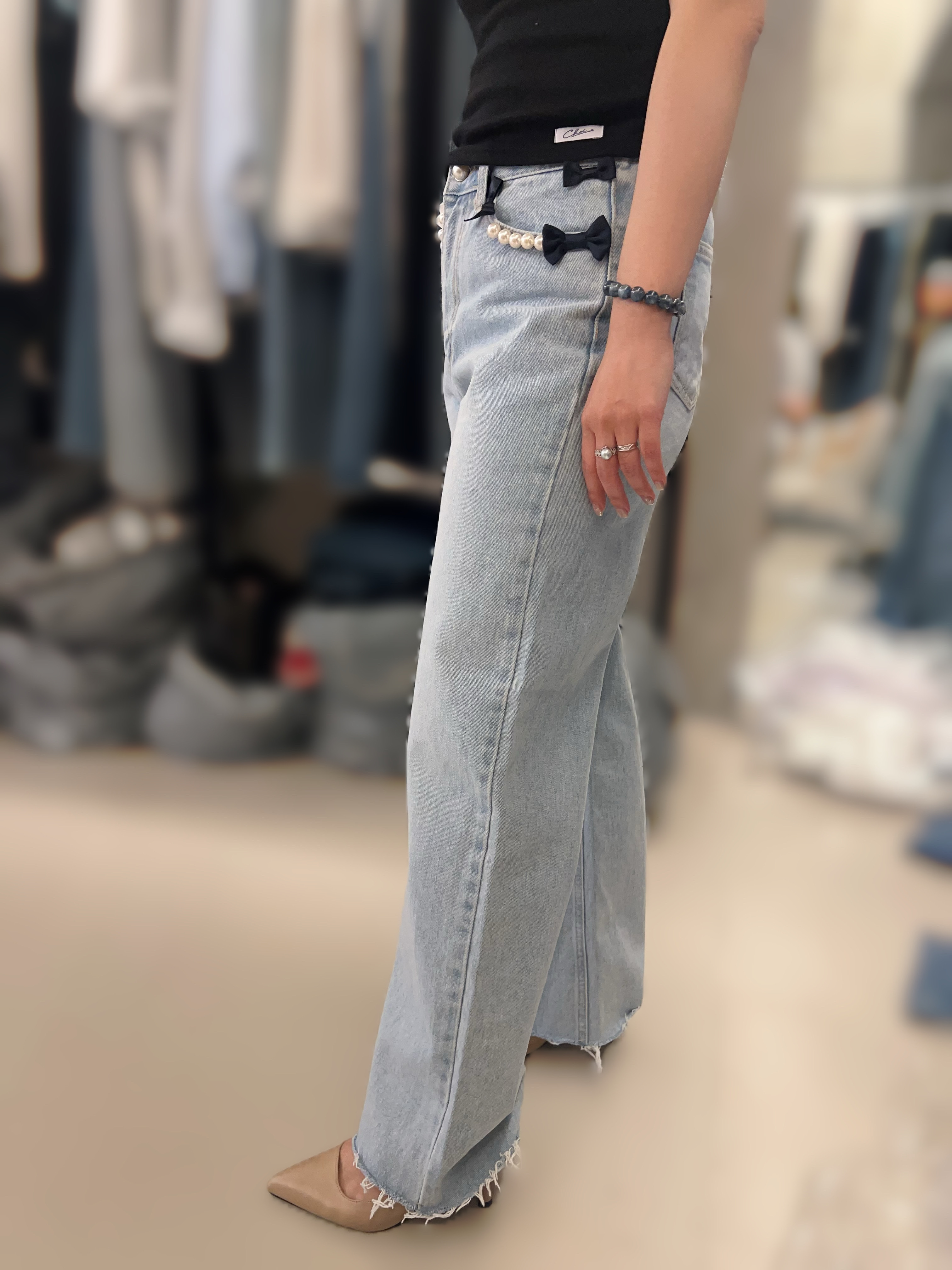 MP14 韓國🇰🇷牛仔褲👖 S腰 26-30 HIP 40 長39 / M腰 28-32 HIP 42 長39 / L腰 30-34 HIP44 長 41 $599[一口價]
