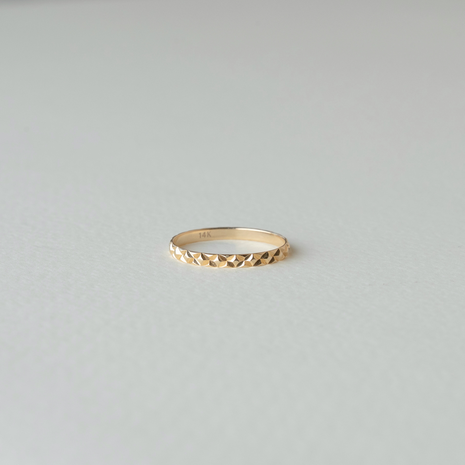 14K花窗切割戒指