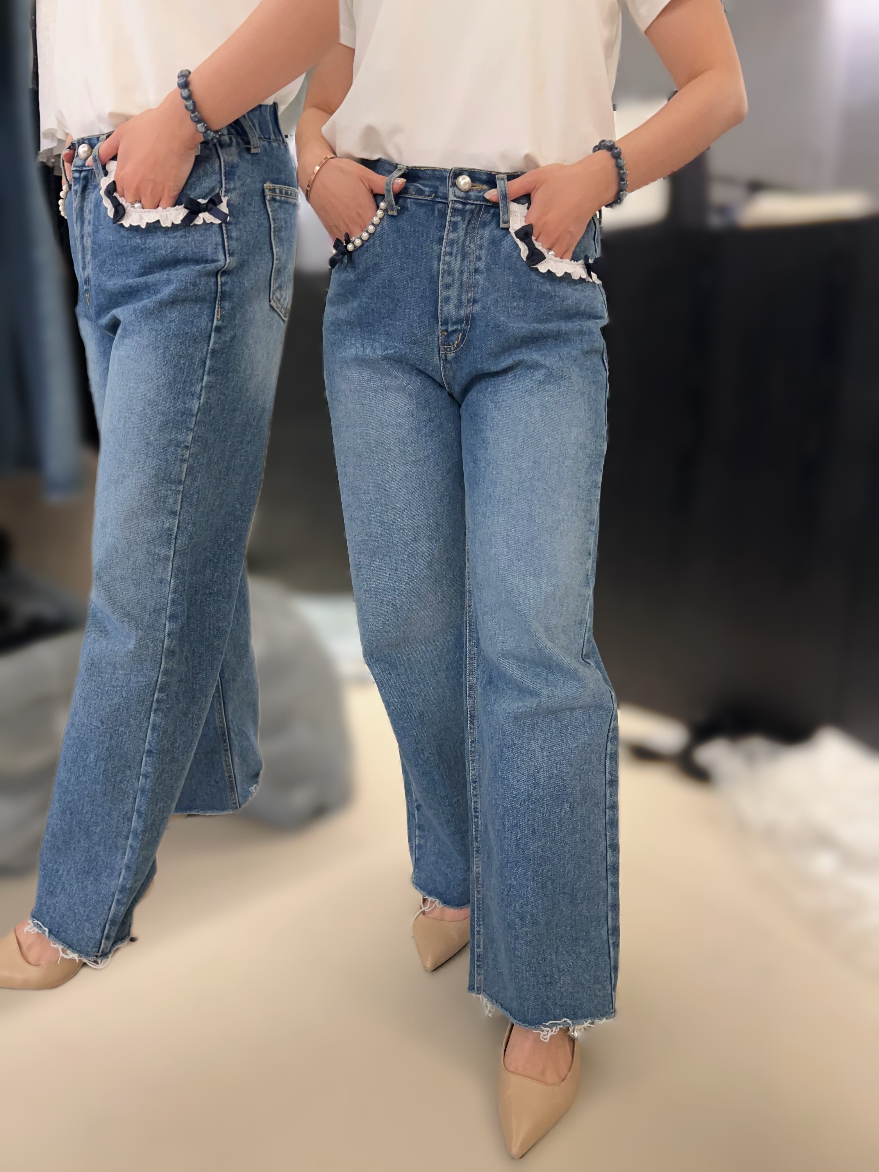 MP33  牛仔褲👖 S腰 26-29 HIP 42 長38 / M腰 28-31 HIP44 長38 /  L腰 30-33 HIP46 長 38 $569[一口價]