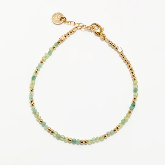 1YA0326-089 [YAY PARIS] Queen Bracelet - Water Mint Rolled Gold #201siqu1130 (EU)