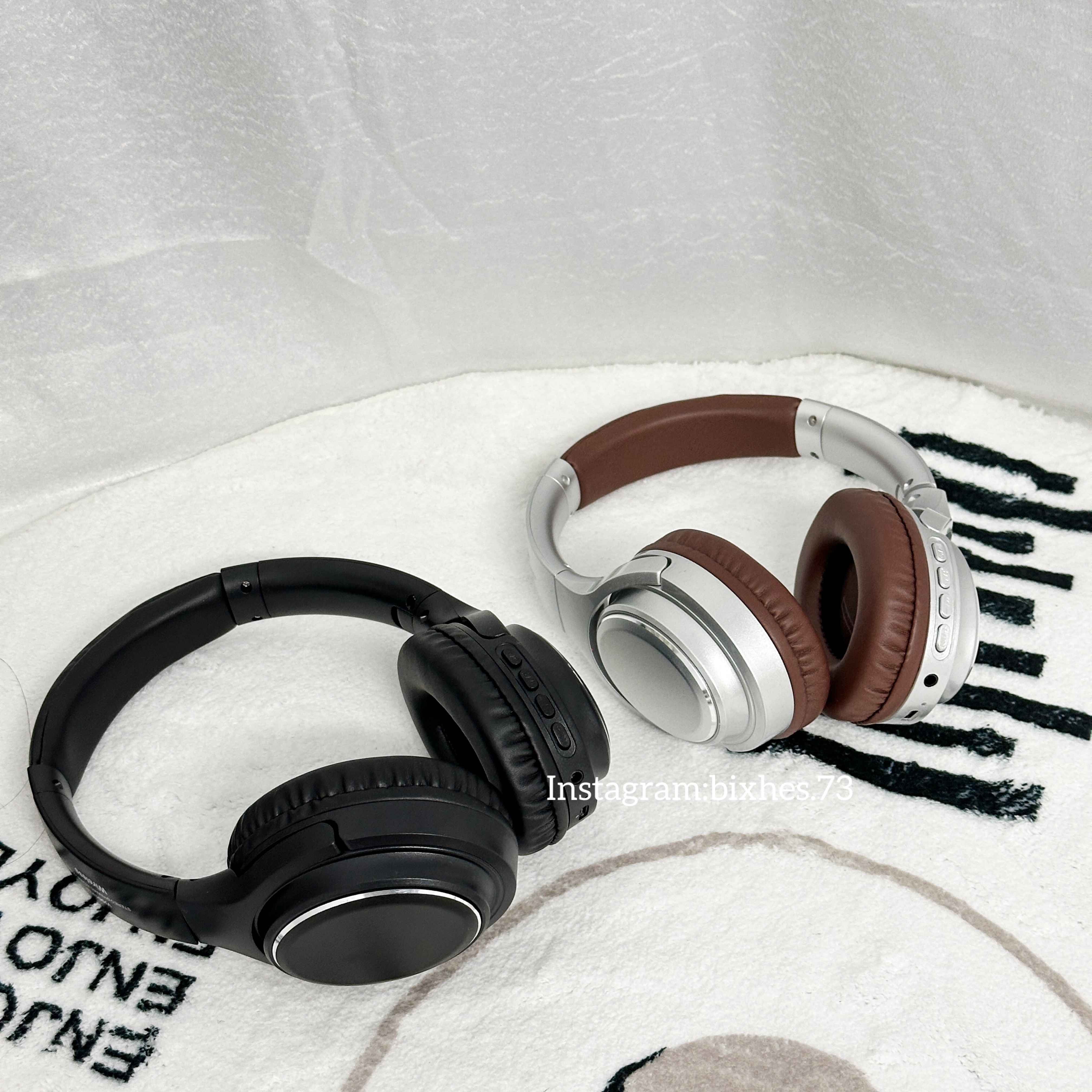 雙色耳罩藍牙耳機(L00006)