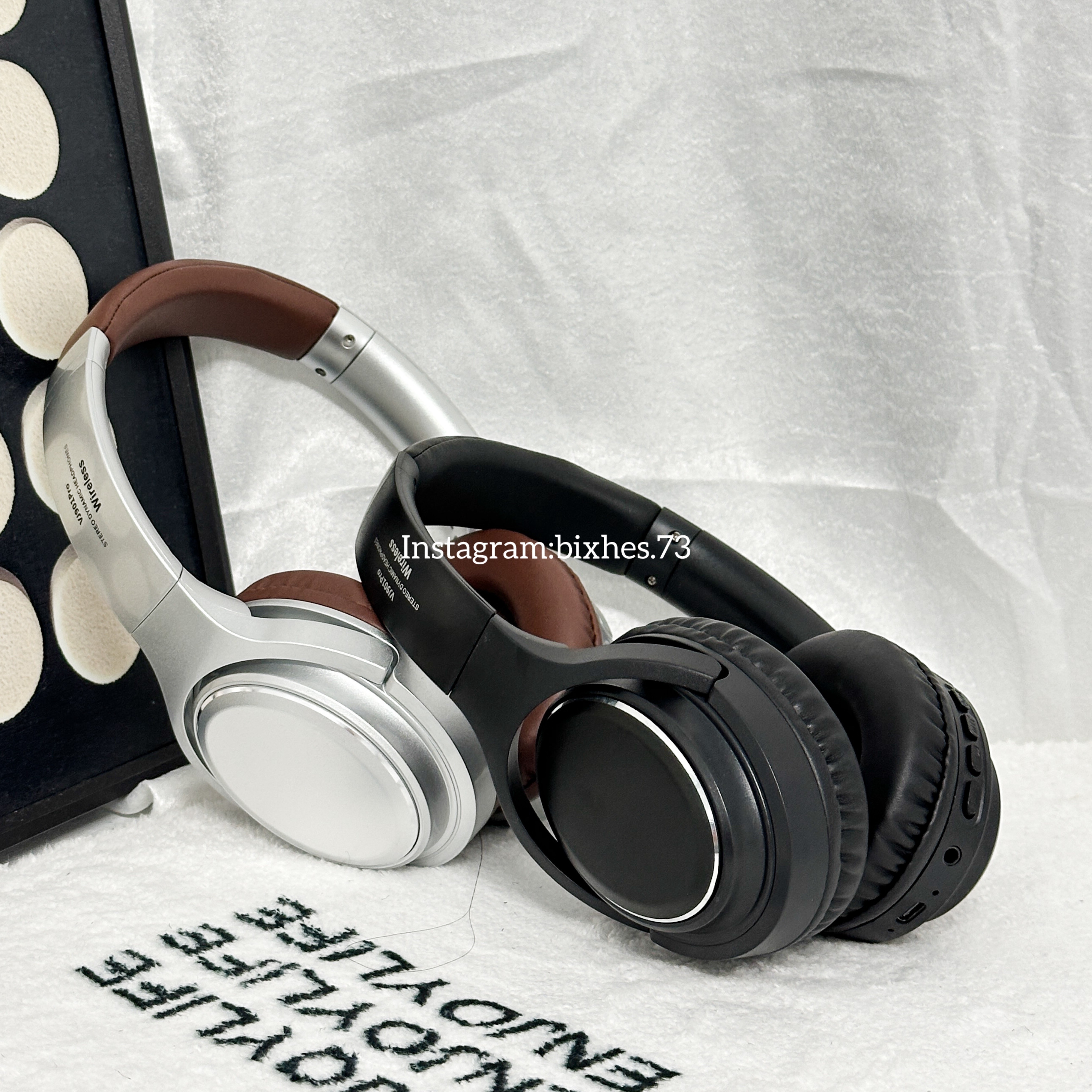 雙色耳罩藍牙耳機(L00006)